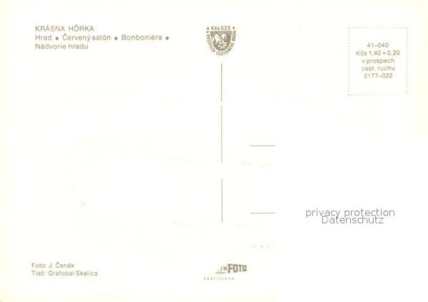 Krasna Horka Hrad Cerveny salon Bonboniera Nadvorie – Bild 2