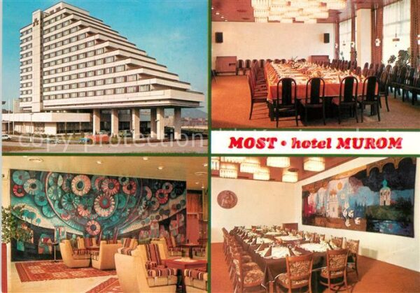 Most Bruex Czechia Hotel Murom Speisesaal Foyer