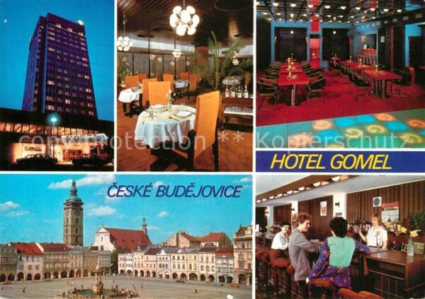 Ceske Budejovice Hotel Gomel Restaurace Druzba Vilarna Z