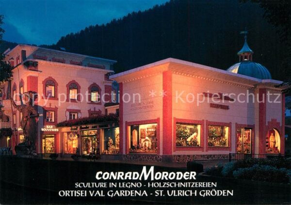 St Ulrich Groeden Tirol Conrad Moroder Holzschnitzereien
