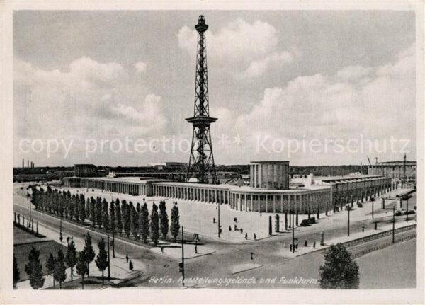 Berlin Ausstellungsgelände und Funkturm