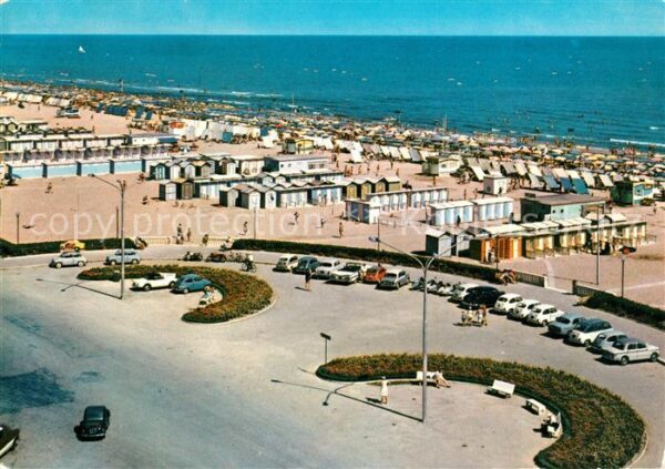 Rimini Scorcio della spiaggia