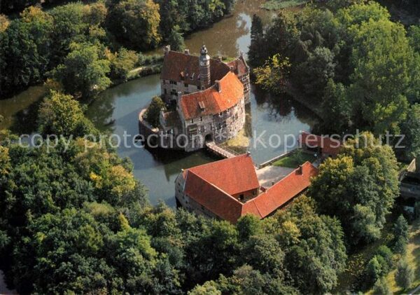 Luedinghausen Burg Vischering Fliegeraufnahme
