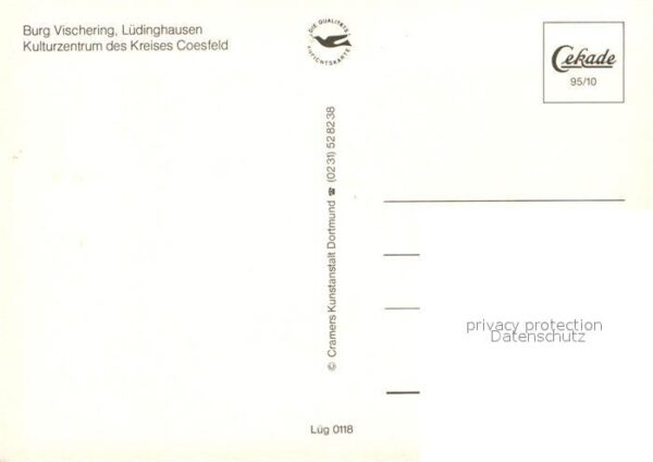 Luedinghausen Burg Vischering Fliegeraufnahme – Bild 2