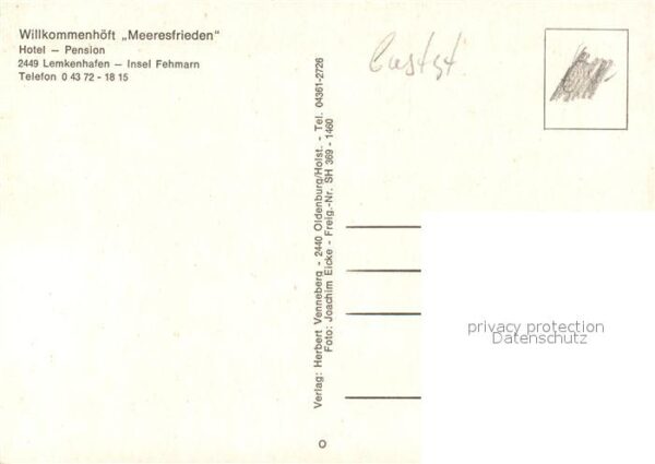 Lemkenhafen Willkommenhöft Meeresfrieden Hotel Pens – Bild 2