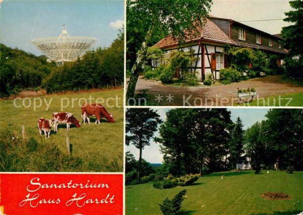 Holzem Eifel Sanatorium Haus Hardt Radioteleskop Par