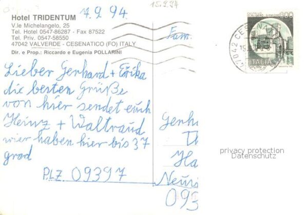 Cesenatico Hotel Tridentum – Bild 2