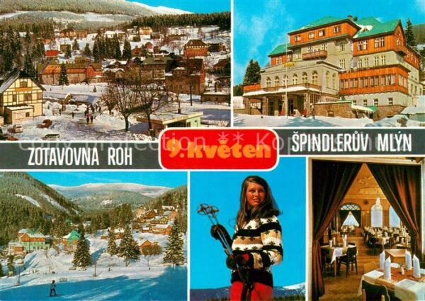 Spindleruv Mlyn Spindlermuehle Erholungsheim im Gebirge Panorama Resta