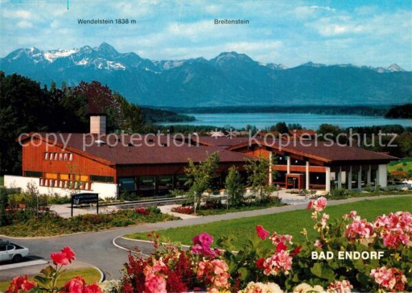 Endorf Chiemgau Jod Thermalbad mit Wendelstein und Brei