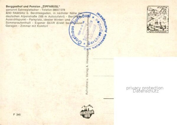 Ramsau Berchtesgaden Berggasthof Pension Zipfhäusl – Bild 2