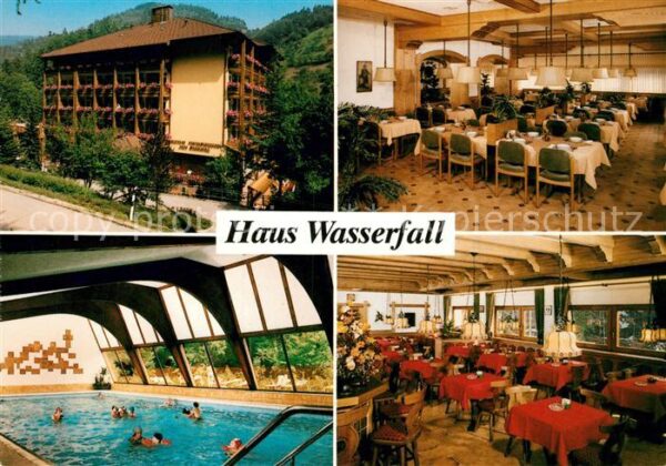 Oppenau Haus Wasserfall Deutsche Postgewerkscha