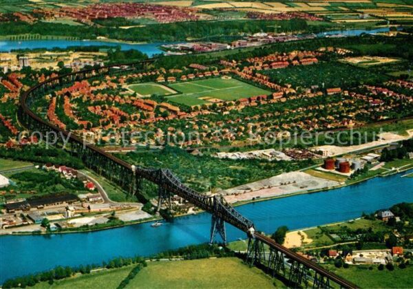 Rendsburg Hochbrücke über den Nord Ostsee Kanal F