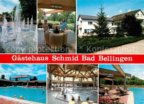 Bad Bellingen Gästehaus Schmid Wasserspiele Trinkbrun