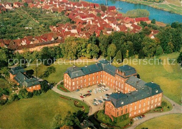 Kleinheubach Schloss Kleinheubach Fliegeraufnahme