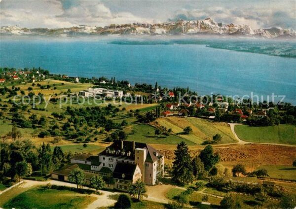 Ueberlingen Bodensee Blick vom Parkhotel St Leonhard