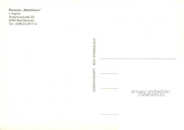 Bad Wiessee Pension Waldheim – Bild 2