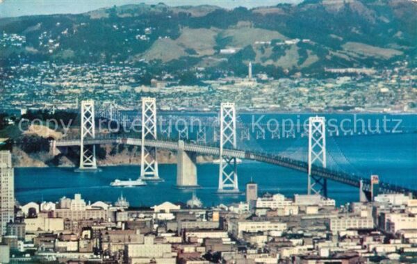 San Francisco California Oakland Bay Bridge