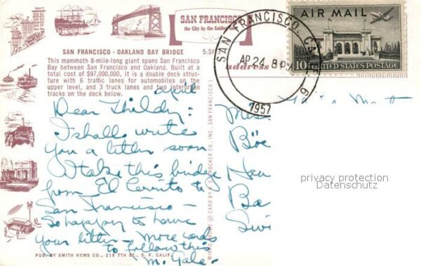 San Francisco California Oakland Bay Bridge – Bild 2