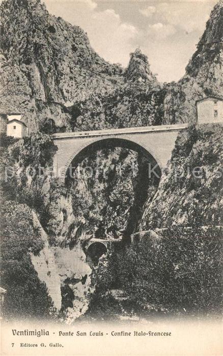 Ventimiglia Liguria Ponte San Louis