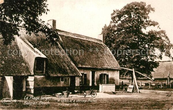 Belgien Fischerhütte