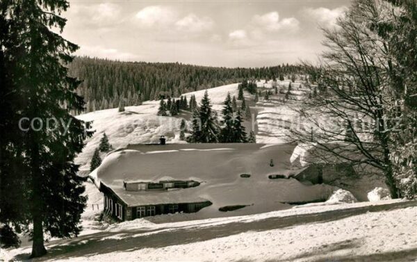Feldberg Schwarzwald Gasthaus Menzenschwander Höhe