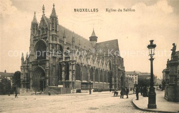 Bruxelles Bruessel Eglise du Sablon