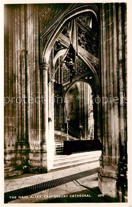 Canterbury Kent Cathedrale Nave Altar