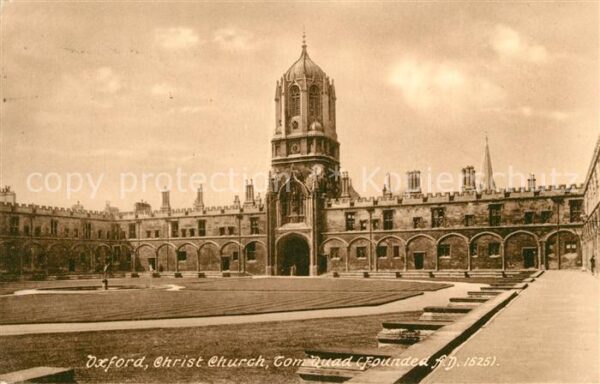 Oxford Oxfordshire Christ Church Tom Quad