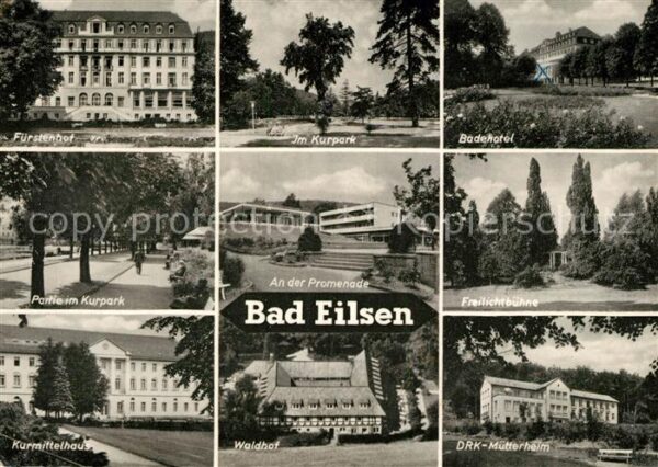 Bad Eilsen Fürstenhof Kurpark Badehotel Freilichtb