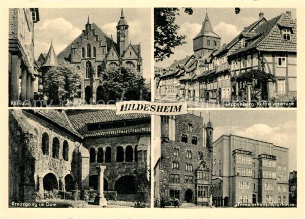 Hildesheim Rathaus Lappenberg Kehrwiederturm Kreuz