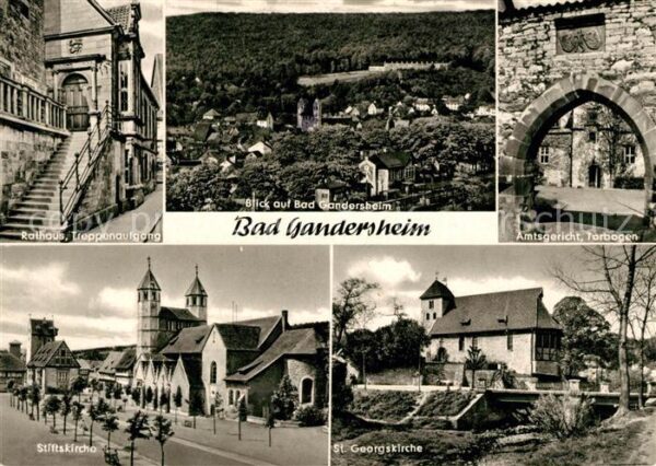 Bad Gandersheim Rathaus Treppenaufgang Amtsgericht Torb