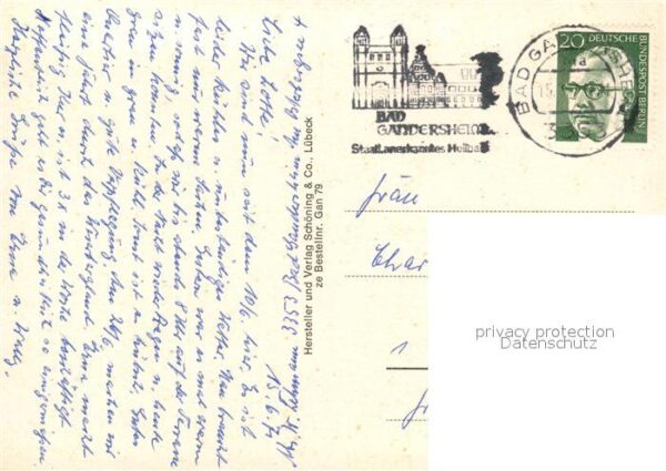 Bad Gandersheim Rathaus Treppenaufgang Amtsgericht Torb – Bild 2