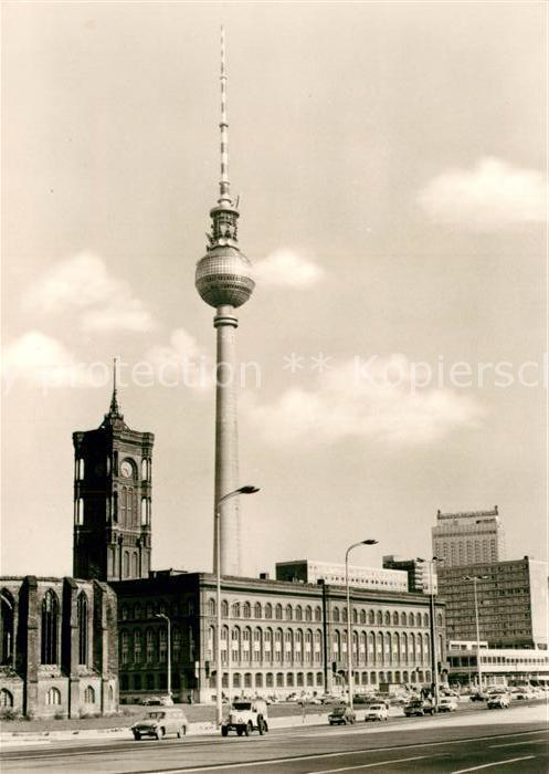 Berlin Berliner Rathaus Fernseh UKW Turm