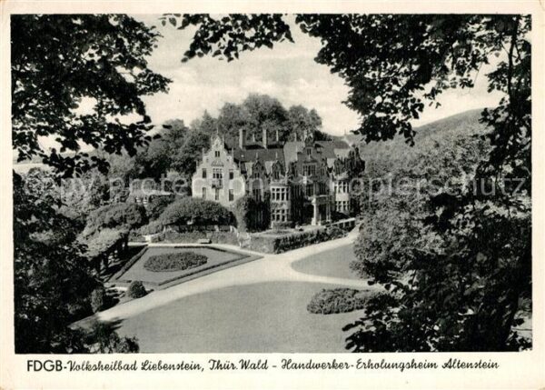 Liebenstein Bad FDGB Volksheilbad Handwerker Erholungsh