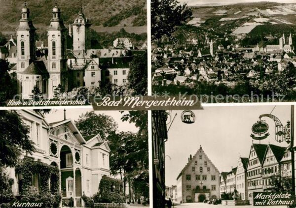 Bad Mergentheim Hoch Deutschmeisterschloss Kurhaus Mark