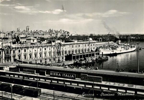 Genova Genua Liguria Stazione Marittima