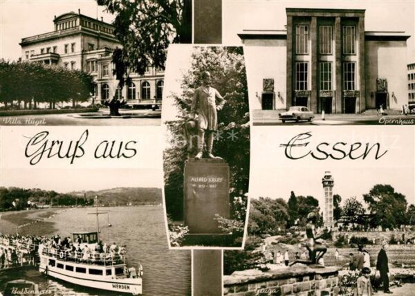 Essen Ruhr Villa Hügel Galdeneysee Opernhaus Gruga