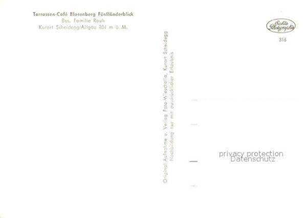 Scheidegg Allgaeu Terrassencafe Blasenberg – Bild 2