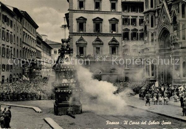 Firenze Florenz Carro del Sabato Santo Umzug