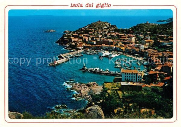 Isola del Giglio Fliegeraufnahme
