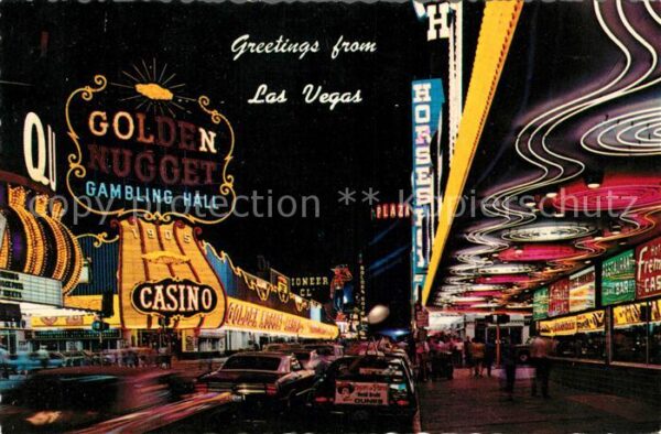 Las Vegas Nevada Casino Center Glitter Gulch