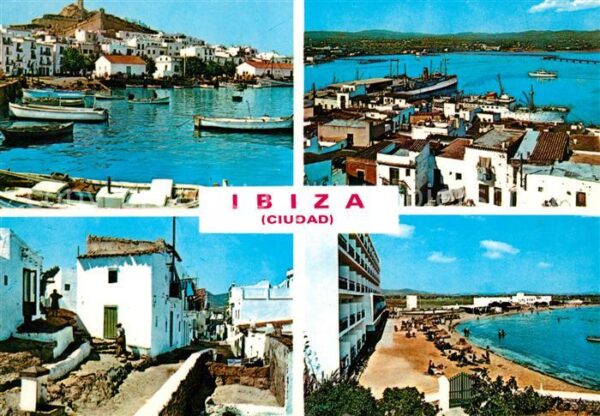 Ibiza Islas Baleares Stadtansichten