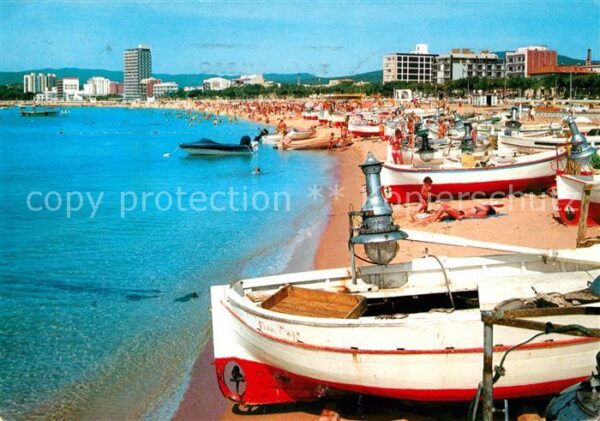 Palamos Costa Brava Detalle de La Playa