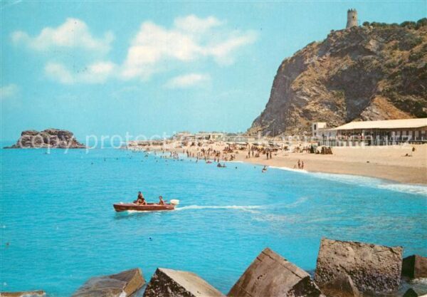 Palmi Spiaggia Pietre Nero