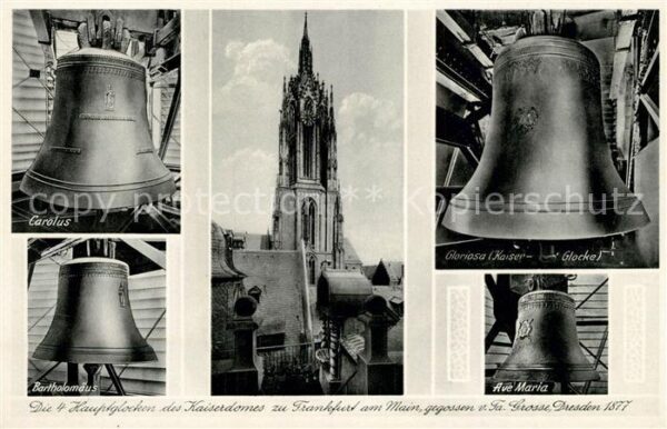 Kirchenglocke Churchbell Cloche Eglise Carolus Bartholomäus Ave Maria Gloriosa