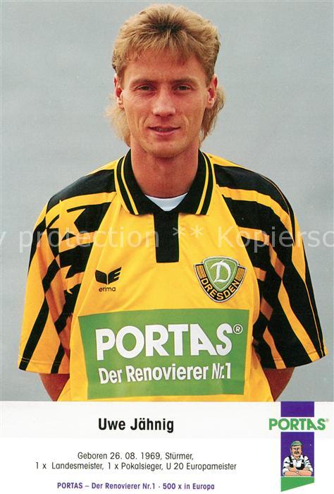 Fussball Uwe Jähnig Dynamo Dresden