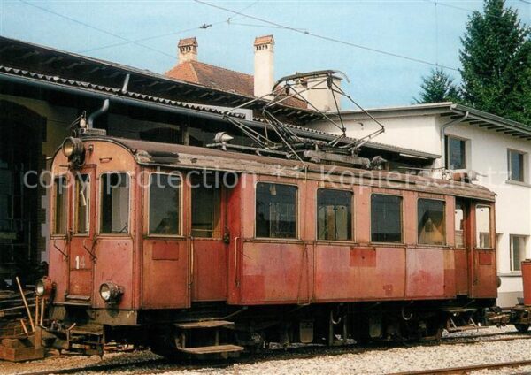 Eisenbahn Langenthal-Melchnau-Bahn Ce 2/2 14