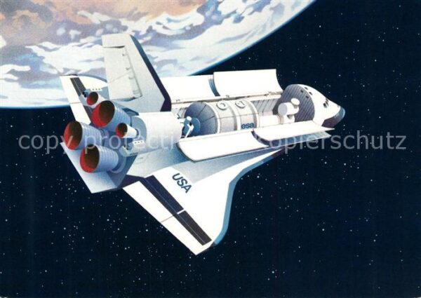 Raumfahrt Space Shuttle Spacelab Luraba 1981 Luze