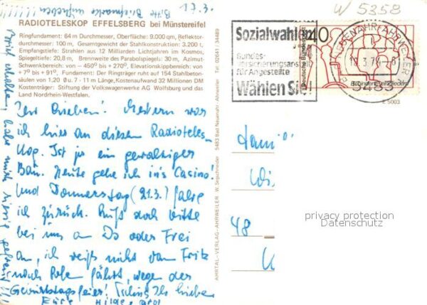 Funk Radioteleskop Effelsberg Münstereifel – Bild 2