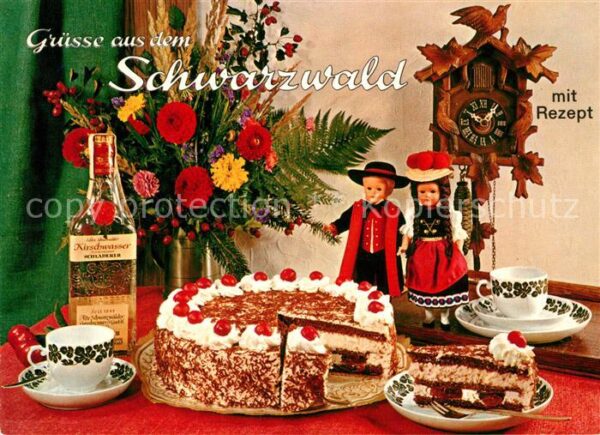 Lebensmittel Schwarzwälder Kirschtorte Rezept Kuckuc